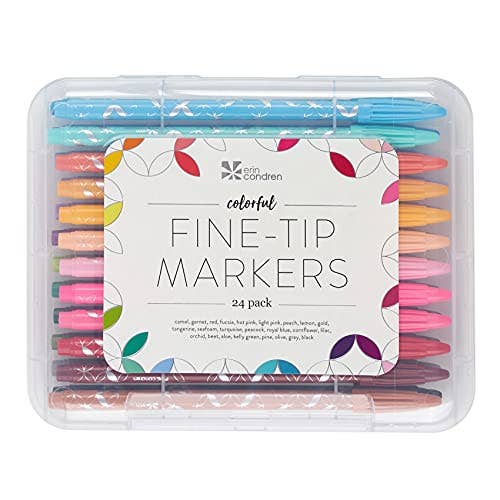 Fine-Tip Marker Set - Rainbow