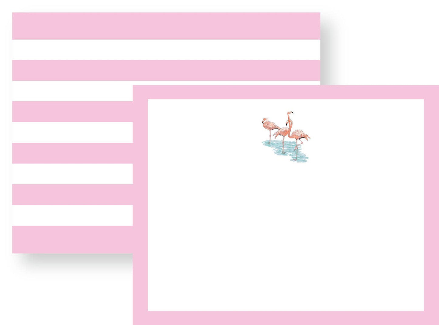 Flamingo Boutique Flat Cards