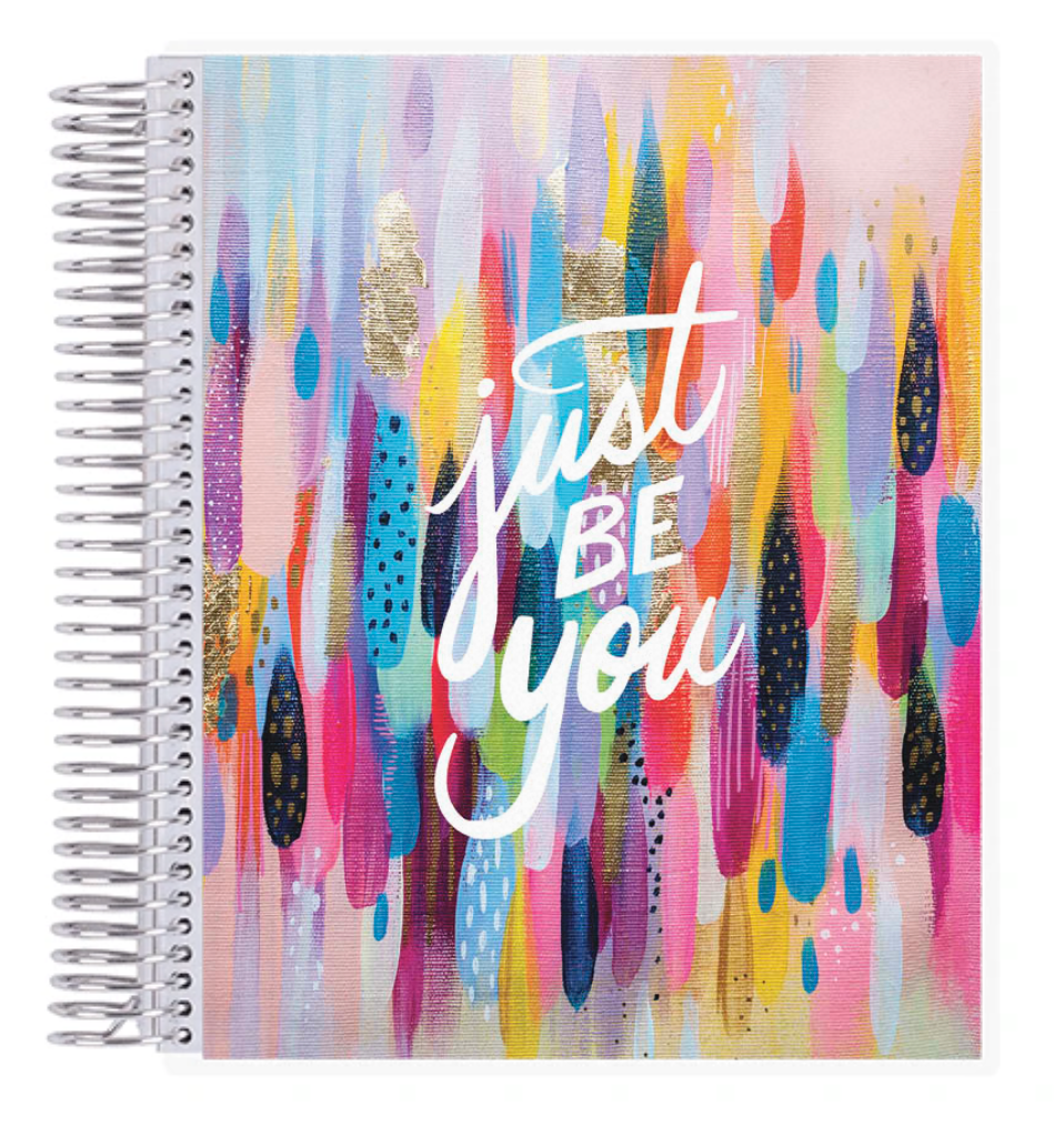 7x9 EttaVee Just Be You Coiled Journal/Notebook